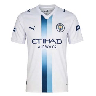 Moški nogometni dresi Manchester City Tretji 2026-27 bela