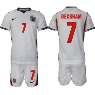 Najcenejši Nogometni dresi kompleti Anglija SP 2026 reprezentance David Beckham #7 Domači