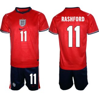 Nogometni dresi kompleti Anglija SP 2026 reprezentance Marcus Rashford #11 Gostujoči