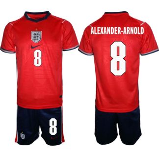 Nogometni dresi kompleti Anglija SP 2026 reprezentance Trent Alexander-Arnold #8 Gostujoči