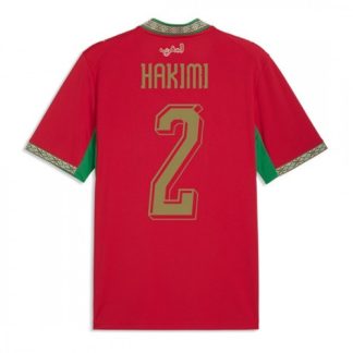 Poceni Maroko SP 2026 Nogometni dresi Achraf Hakimi #2 Domači rdeča