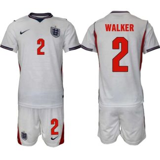 Poceni Nogometni dresi kompleti Anglija SP 2026 reprezentance Kyle Walker #2 Domači