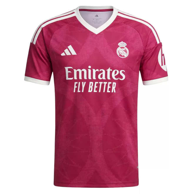 Poceni nogometni dresi Real Madrid Tretji 2026-27 roza z lastnim tiskom