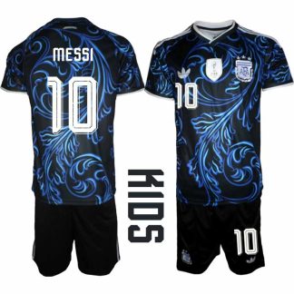 Poceni Otroški nogometni dresi Argentina reprezentance Lionel Messi #10 Gostujoči SP 2026