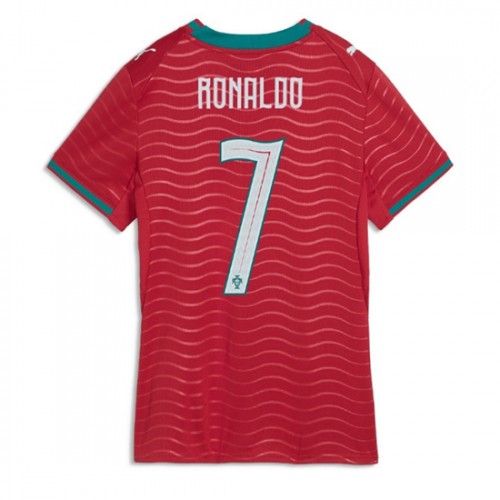 Ženski Nogometni dresi Portugalska SP 2026 Cristiano Ronaldo #7 Domači rdeča