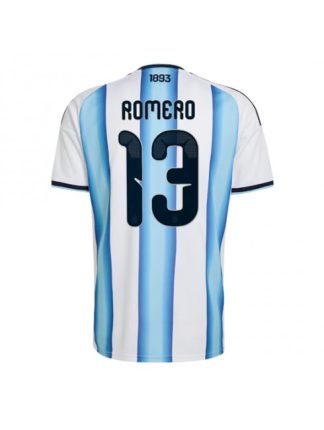 Cristian Romero #13 Moški Nogometni dresi Argentina SP 2026 Domači