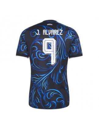 Moški Nogometni dresi reprezentance Argentina SP 2026 Julian Alvarez #9 Gostujoči
