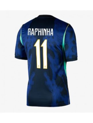 Moški Nogometni dresi Brazilija SP 2026 Raphinha Belloli #11 Gostujoči Kratek rokav