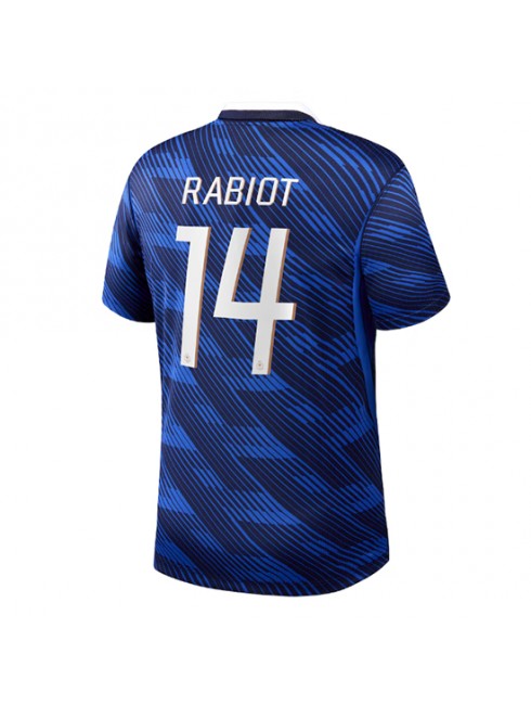 Poceni dres reprezentance Francija SP 2026 Adrien Rabiot #14 Domači Kratek rokav