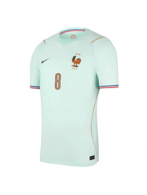 Moški Nogometni dresi Francija SP 2026 Aurelien Tchouameni #8 Gostujoči Kratek rokav