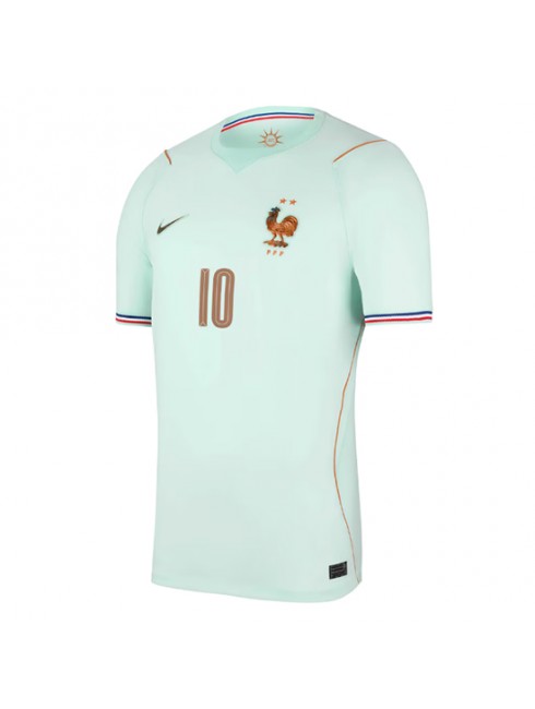 Moški Nogometni dresi Francija SP 2026 Kylian Mbappe #10 Gostujoči Kratek rokav