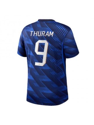 Nakup Moški Nogometni dresi Francija SP 2026 Marcus Thuram #9 Domači Kratek rokav