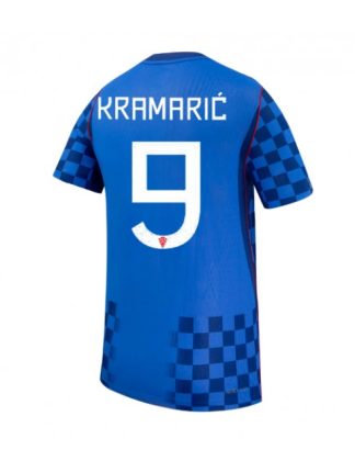 Moški Nogometni dresi Hrvaška SP 2026 Andrej Kramaric #9 Gostujoči Kratek rokav