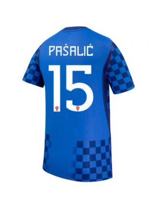 Moški Hrvaška SP 2026 Gostujoči nogometni dresi z imenom Pasalic 15