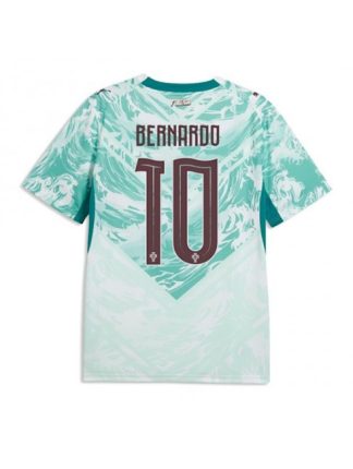 Moški Nogometni dresi Portugalska SP 2026 Bernardo Silva #10 Gostujoči Kratek rokav