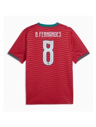 Poceni Nogometni dresi Portugalska SP 2026 Bruno Fernandes #8 Domači Kratek rokav