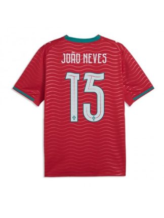 Novo Nogometni dresi Portugalska SP 2026 Joao Neves #15 Domači rdeča