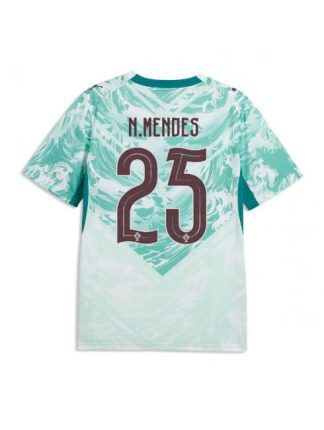 Nuno Mendes #25 Nogometni dresi Portugalska SP 2026 Gostujoči Kratek rokav