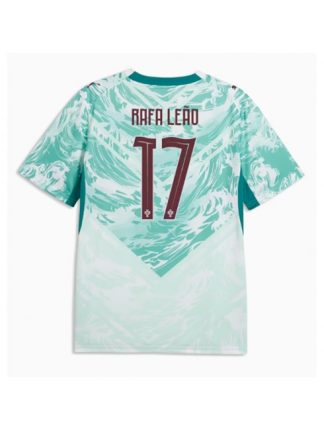 Poceni dres reprezentance Portugalska SP 2026 Rafael Leao #17 Gostujoči Kratek rokav