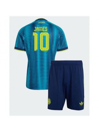 Kupiti otroški nogometni dres Kolumbija SP 2026 James Rodriguez #10 Gostujoči