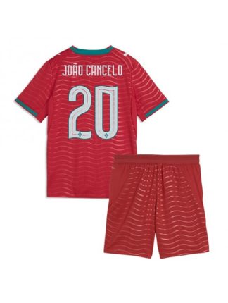 Otroški Nogometni dresi kompleti Portugalska Joao Cancelo #20 Domači SP 2026