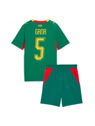 Nogometni dres za otroke kompleti Senegal SP 2026 Idrissa Gueye #5 Gostujoči