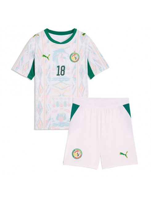 Kupiti Otroški Nogometni dresi kompleti Senegal SP 2026 Ismaila Sarr #18 Domači