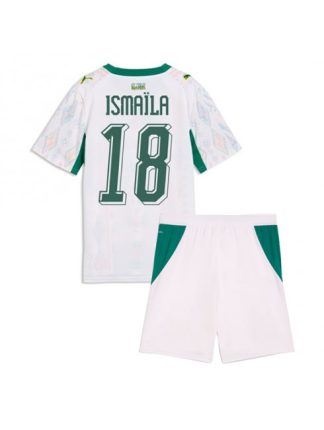Kupiti Otroški Nogometni dresi kompleti Senegal SP 2026 Ismaila Sarr #18 Domači