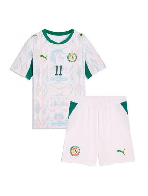 Otroški Nogometni dresi kompleti Senegal SP 2026 Nicolas Jackson #11 Domači