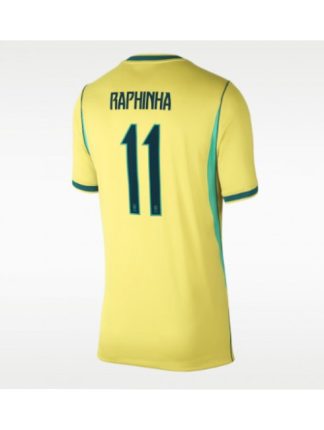 Ženski Nogometni dresi Brazilija SP 2026 Raphinha Belloli #11 Domači rumena