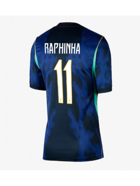 Ženski Nogometni dresi Brazilija SP 2026 Raphinha Belloli #11 Gostujoči modra