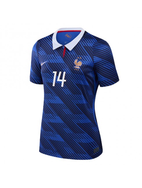 Ženski Nogometni dresi Francija SP 2026 Adrien Rabiot #14 Domači Kratek rokav