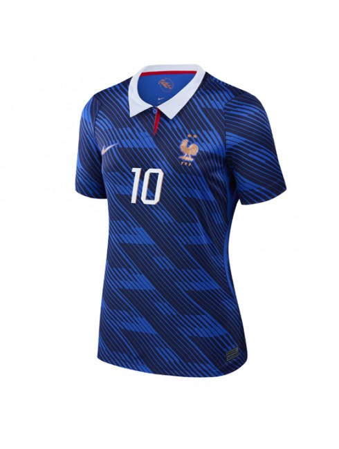 Ženski Nogometni dresi Francija SP 2026 Kylian Mbappe #10 Domači Kratek rokav
