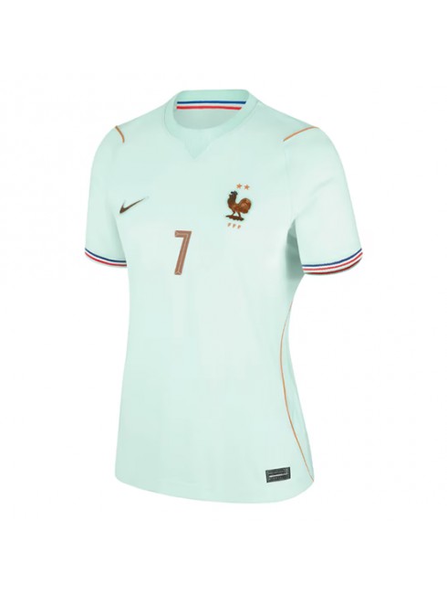 Ženski Nogometni dresi Francija SP 2026 Ousmane Dembele #7 Gostujoči Kratek rokav