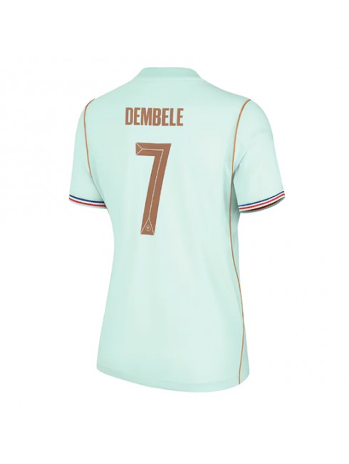 Ženski Nogometni dresi Francija SP 2026 Ousmane Dembele #7 Gostujoči Kratek rokav