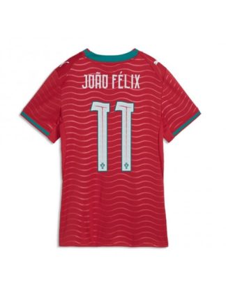 Ženski Nogometni dresi Portugalska SP 2026 Joao Felix #11 Domači rdeča
