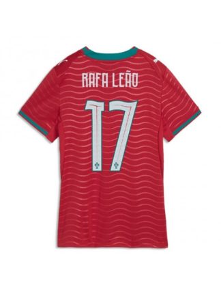 Ženski Nogometni dresi Portugalska SP 2026 Domači Rafael Leao #17 rdeča
