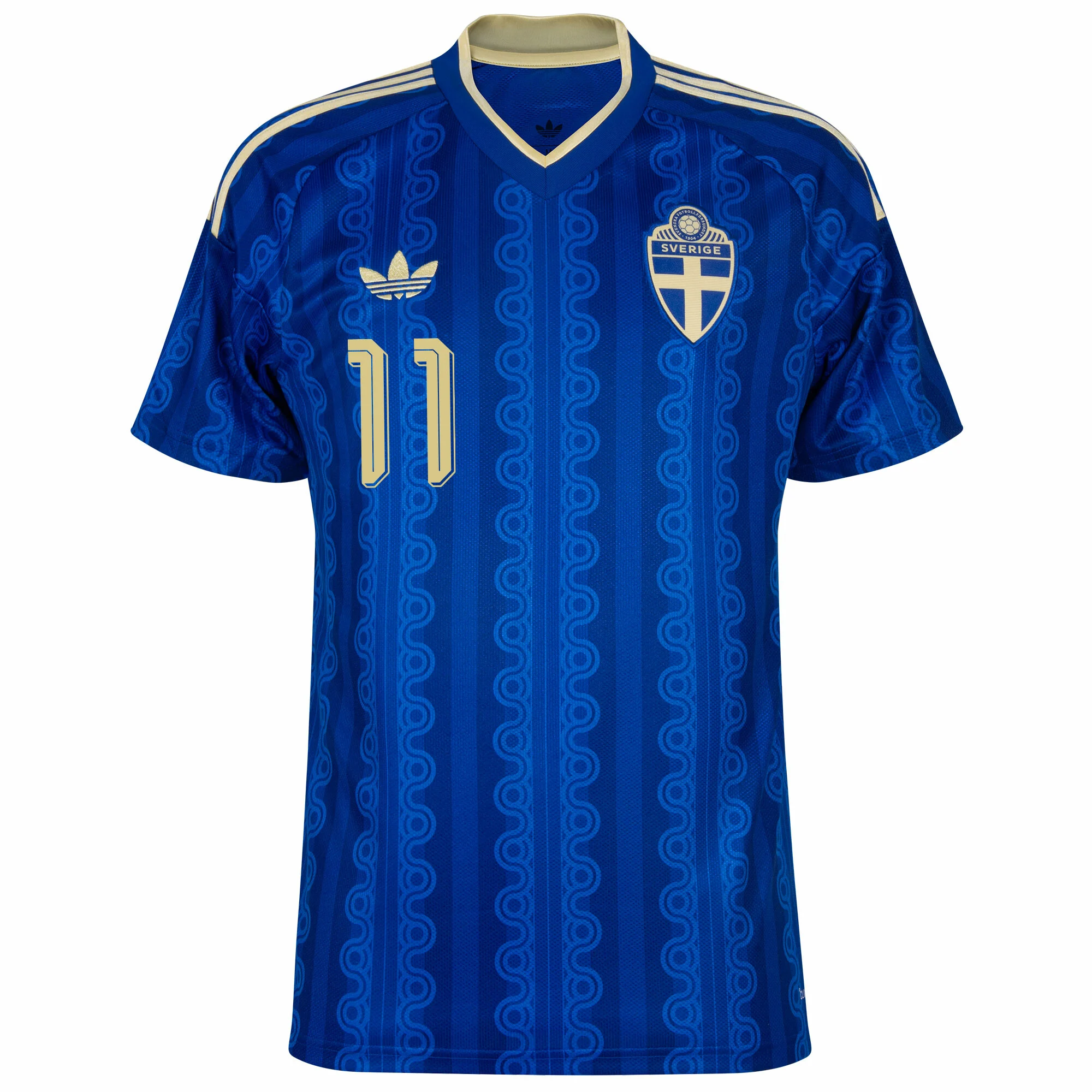 Anthony Elanga #11 Švedska Gostujoči SP 2026 reprezentance dresi za nogomet-1
