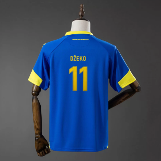 Bosna in Hercegovina Domači 2023-2026 Edin Džeko #11 Nogometni dresi Moški