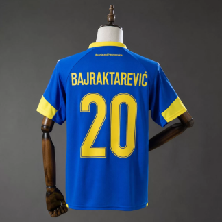 Bosna in Hercegovina Domači 2023-2026 Esmir Bajraktarević #20 Nogometni dresi modra