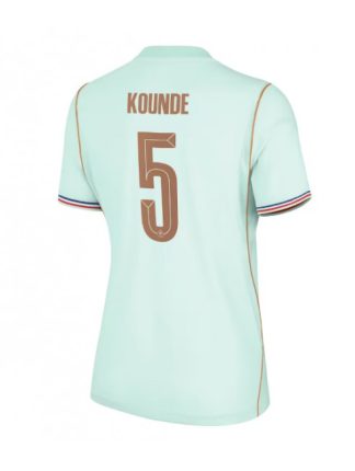 Ženski Nogometni dresi Francija SP 2026 Jules Kounde #5 Gostujoči Kratek rokav
