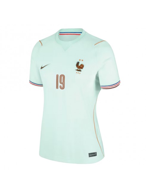 Ženski Nogometni dresi Francija SP 2026 Theo Hernandez #19 Gostujoči Kratek rokav