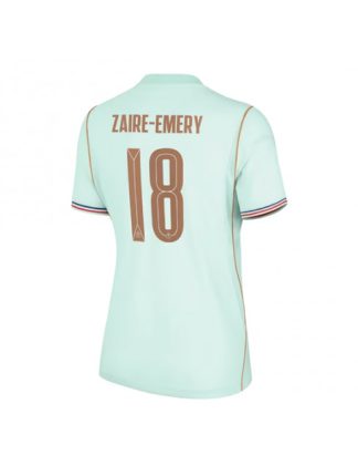 Ženski Nogometni dresi Francija SP 2026 Warren Zaire-Emery #18 Gostujoči Kratek rokav