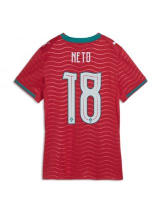 Ženski Nogometni dresi Portugalska SP 2026 Pedro Neto #18 Domači Kratek rokav