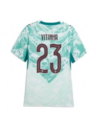 Nogometni dresi tisk Vitinha 23 Portugalska SP 2026 Gostujoči Ženski