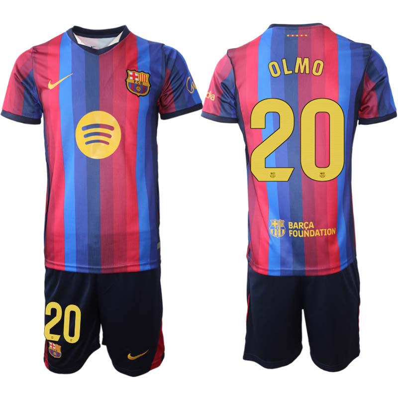 Kupiti Nogometni dresi kompleti FC Barcelona 2026-27 Dani Olmo #20 Domači