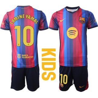 Kupiti otroški nogometni dresi FC Barcelona 2026-27 Lamine Yamal #10 Domači