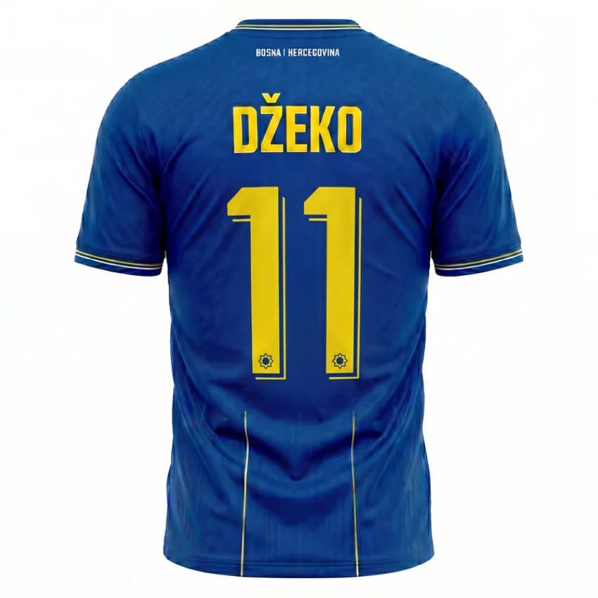 Moški Nogometni dresi Bosna in Hercegovina SP 2026 Edin Džeko #11 Domači-1