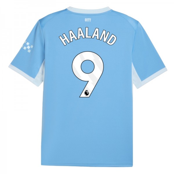 Moški nogometni dresi Manchester City Erling Haaland #9 Domači 2026-27