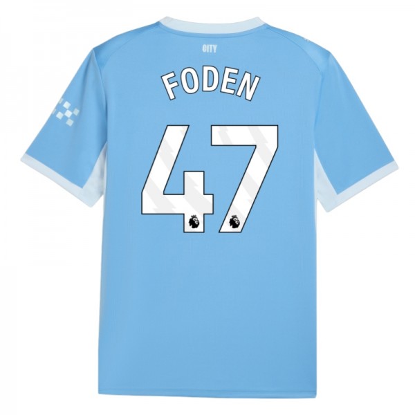 Moški nogometni dresi Manchester City Phil Foden #47 Domači 2026-27